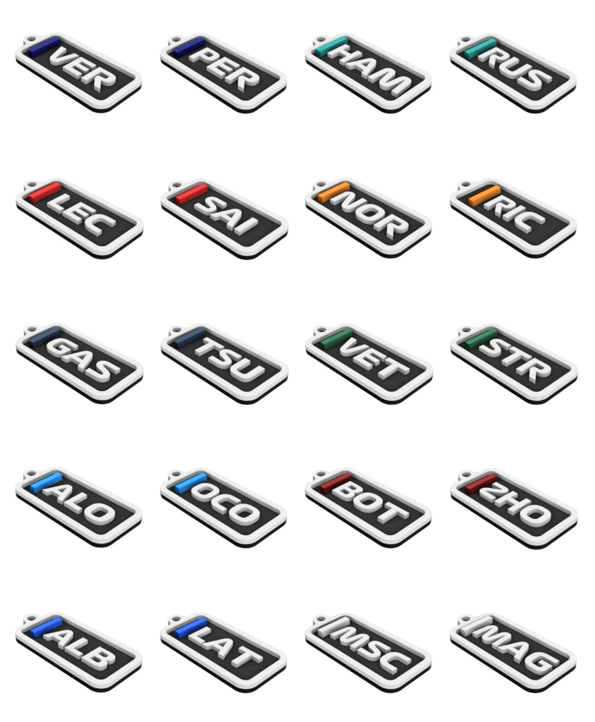 F1 Keychain